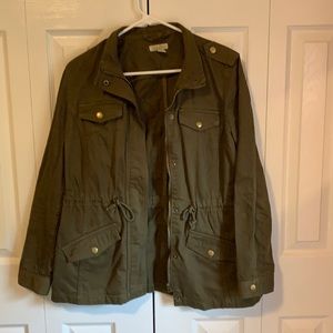 Fall Green Lucky Brand Jacket